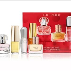 Estee Lauder Fragrance Set Elegant design. Perfect for gifting.